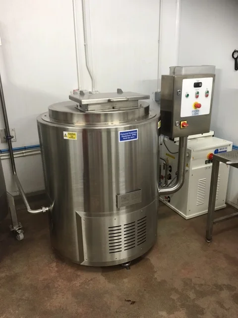 Mixing Kettle on site